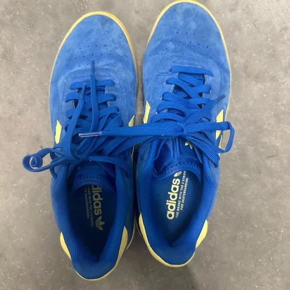 adidas Skateboarding 3ST.004 Glory Blue/Yellow Tint/Footwear White - Picture 2 of 5